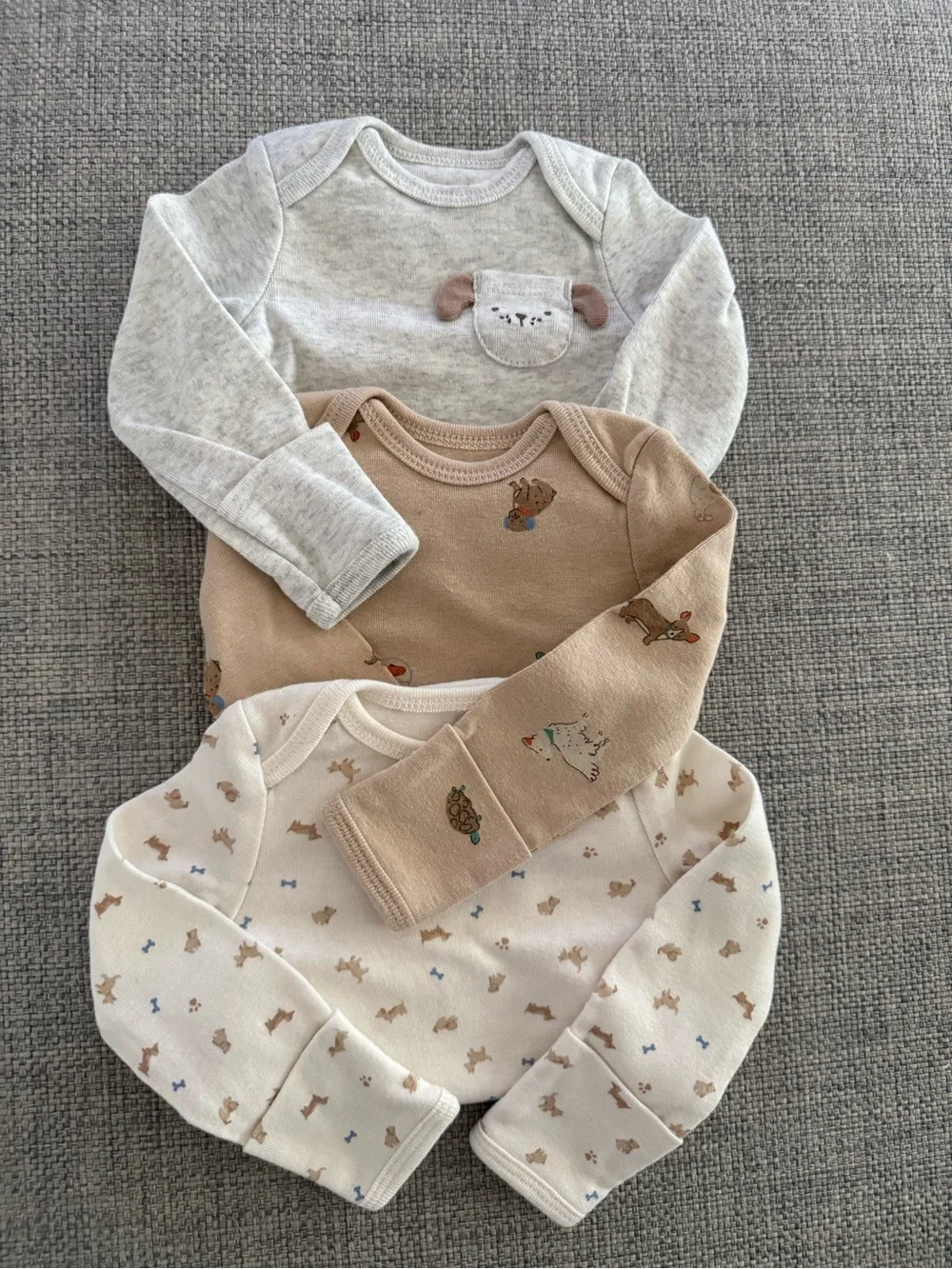 Carter’s Long Sleeve Onsie Bundle